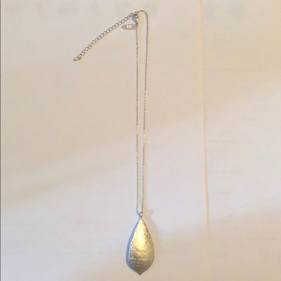 New York & Company Jewelry - New York and Company Silver Pendant Necklace